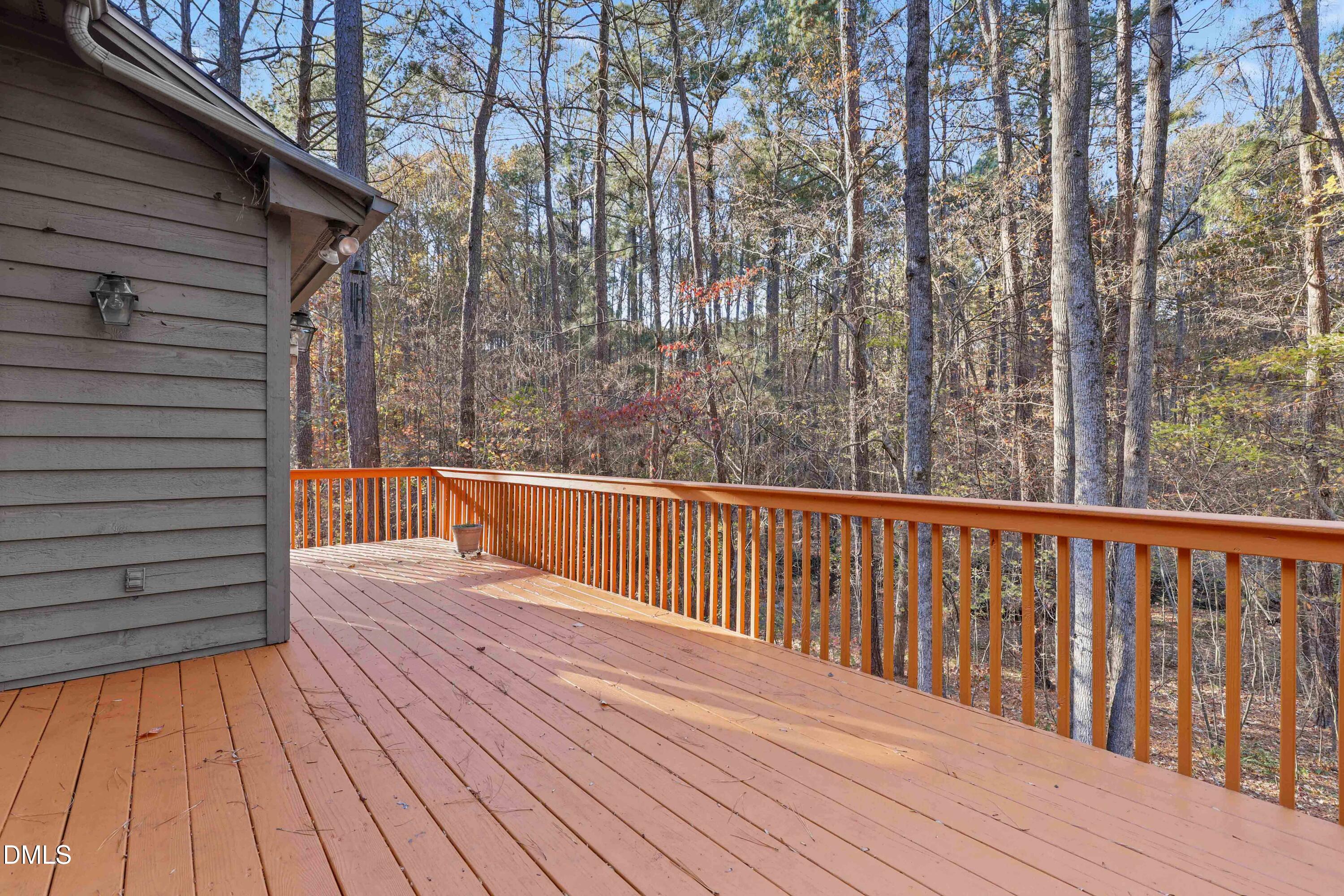 2617 Scarlet Sage Court Raleigh, NC 27613 - Photo 56 of 78 a view of balcony with wooden floor
