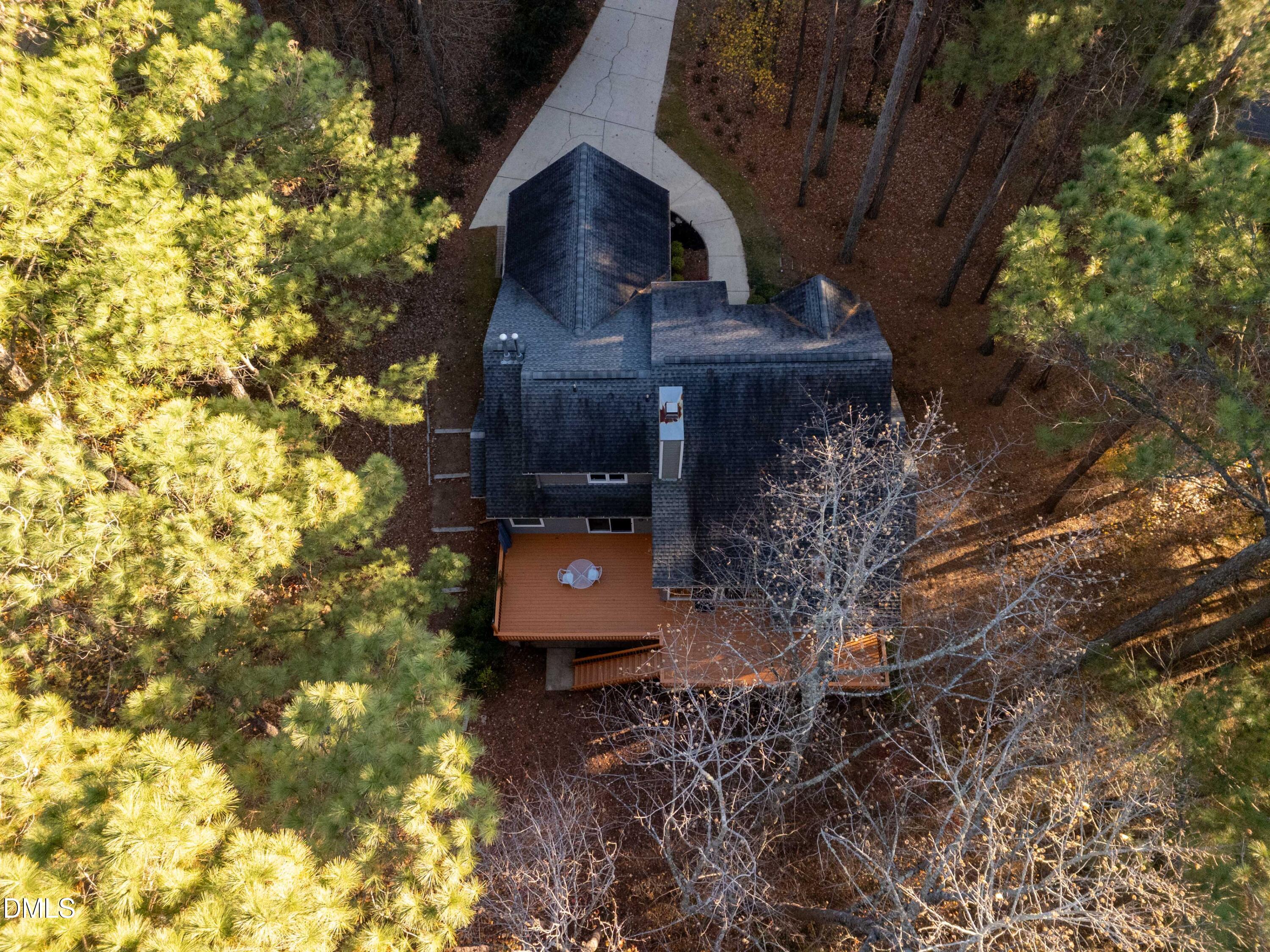 2617 Scarlet Sage Court Raleigh, NC 27613 - Photo 75 of 78 a view of a house with a tree