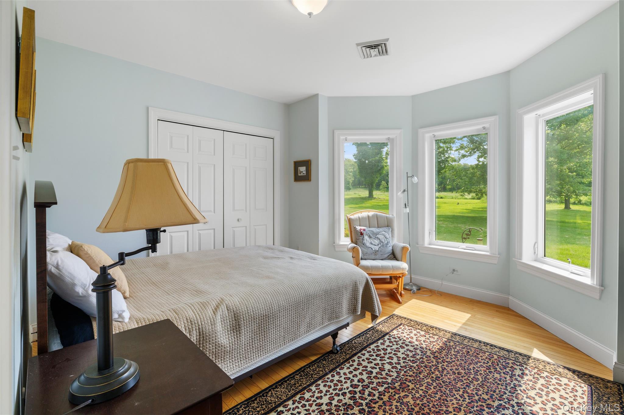 508 Woodstock Road Millbrook, NY 12545 - Photo 18 of 46 a bedroom with a bed and a window