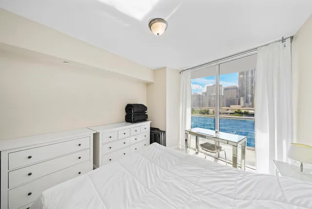 a view of a store room with windows