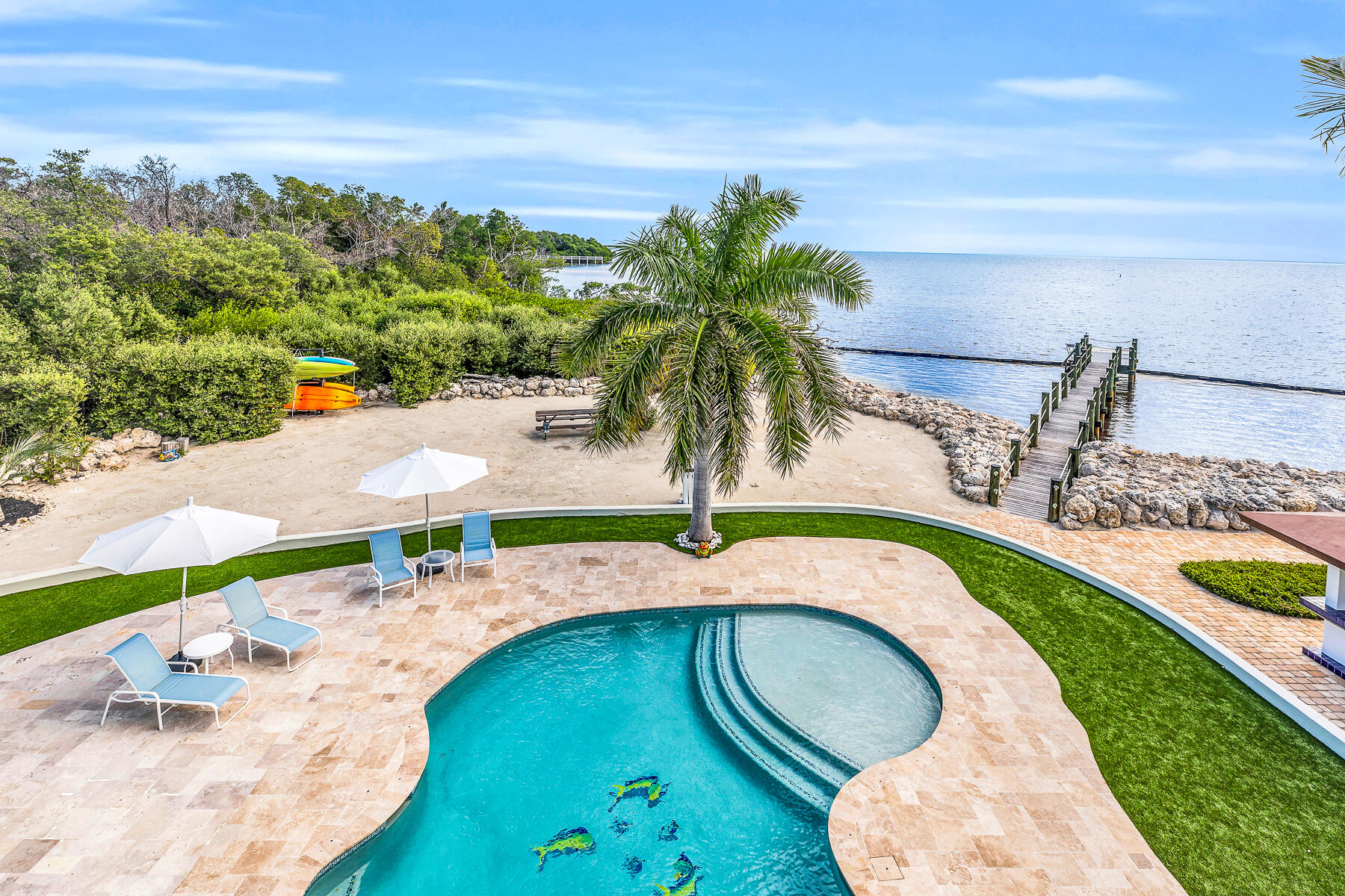 179 East Ridge Road Islamorada, FL 33036 - Photo 49 of 68 Custom Pool
