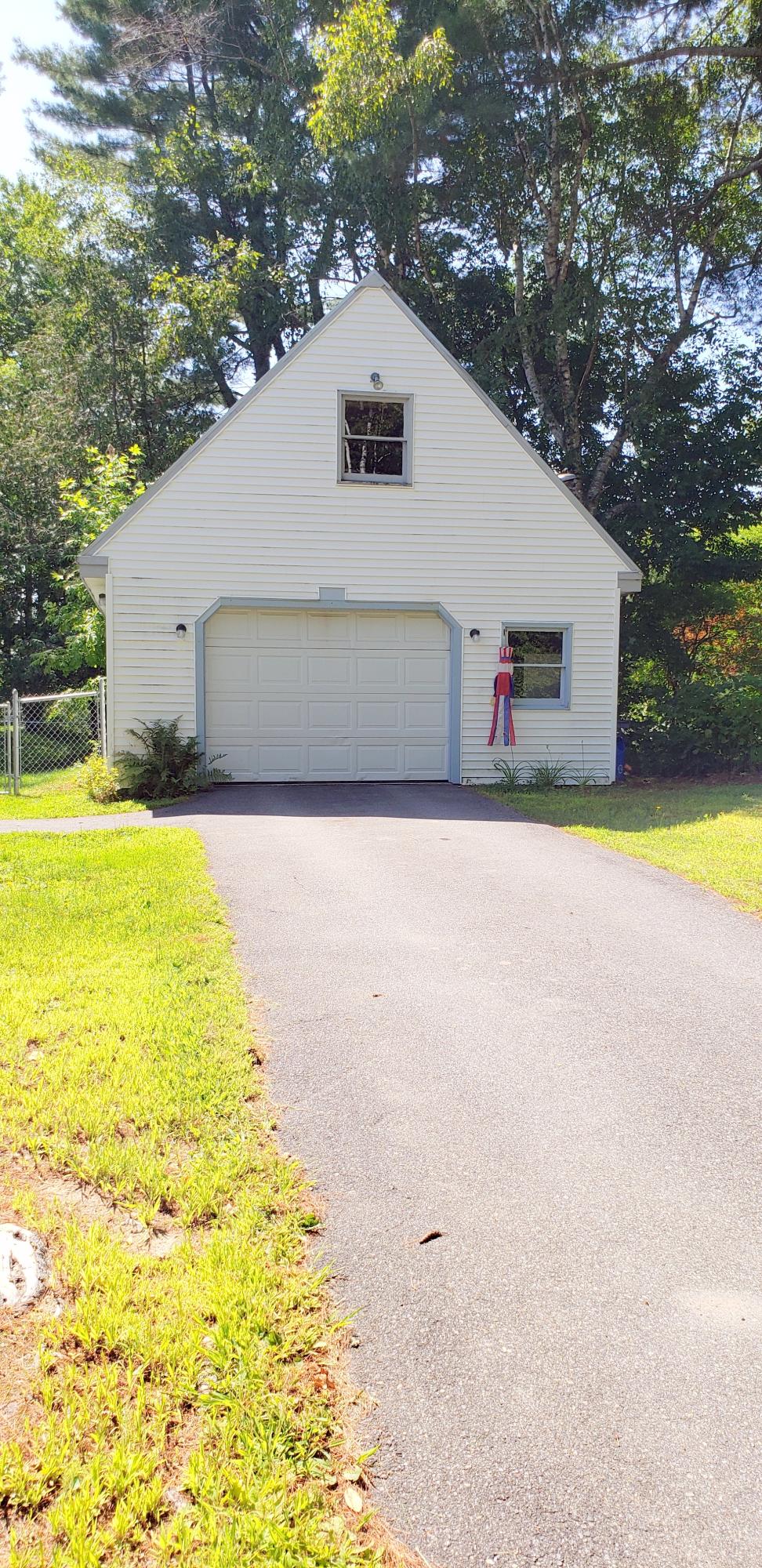 90 Belgrade Road Oakland, ME 04963 - Photo 15 of 23 Garage & paved driveway