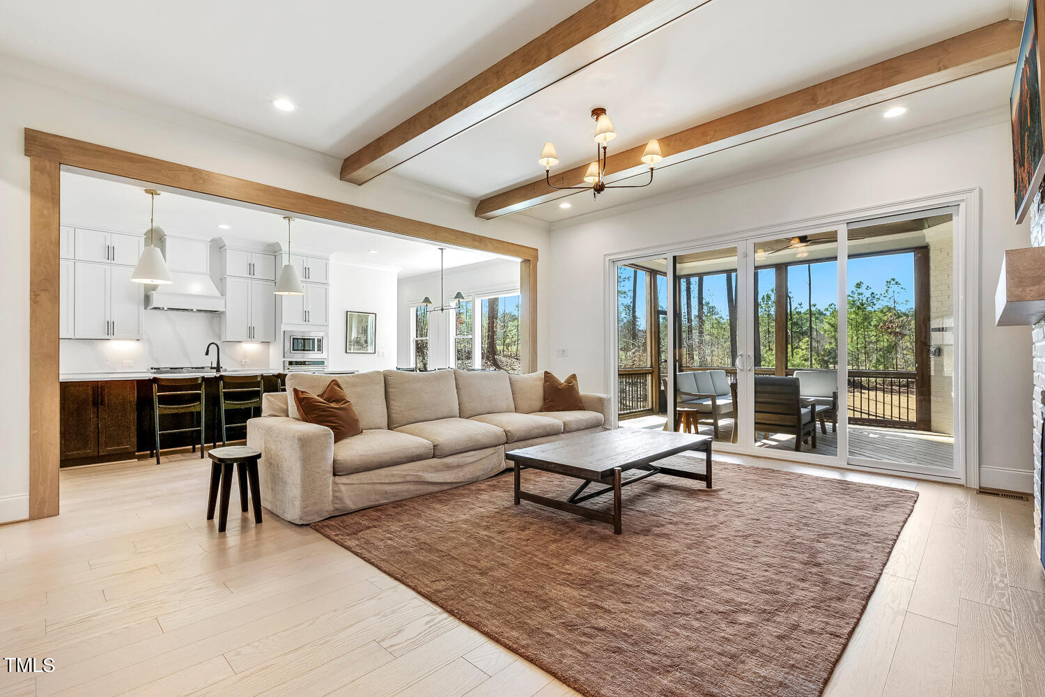 900 Harrison Ridge Road Wake Forest, NC 27587 - Photo 13 of 78 a living room with furniture and a large window