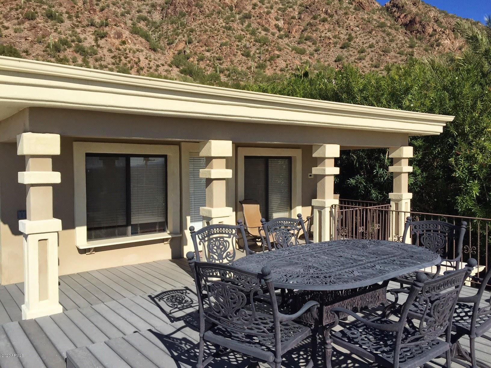 5626 East Wonderview Road Phoenix, AZ 85251 - Photo 21 of 46 Guest Patio