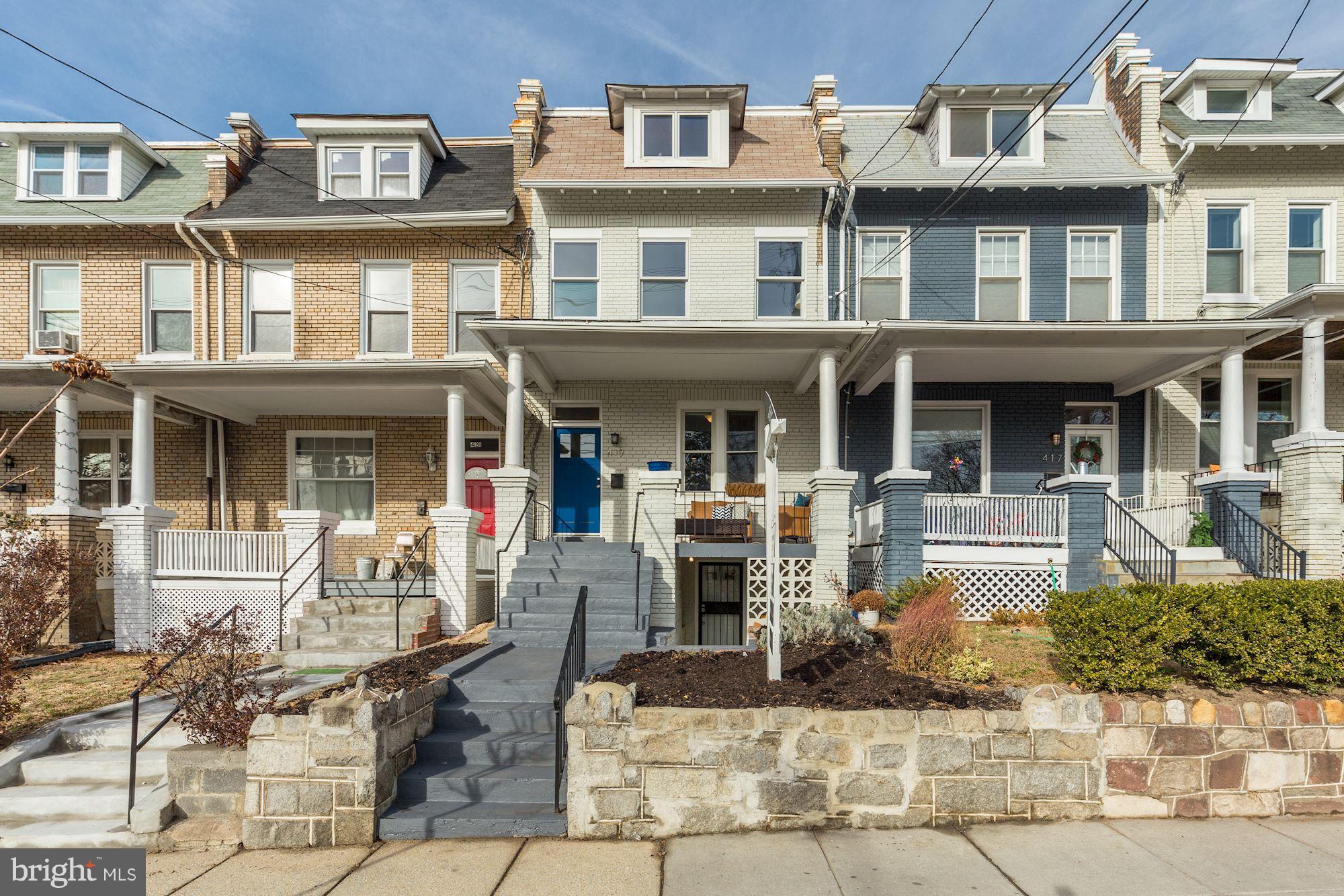 419 Upshur Street Northwest Washington, DC 20011 - Photo 23 of 30 Exterior (Front)