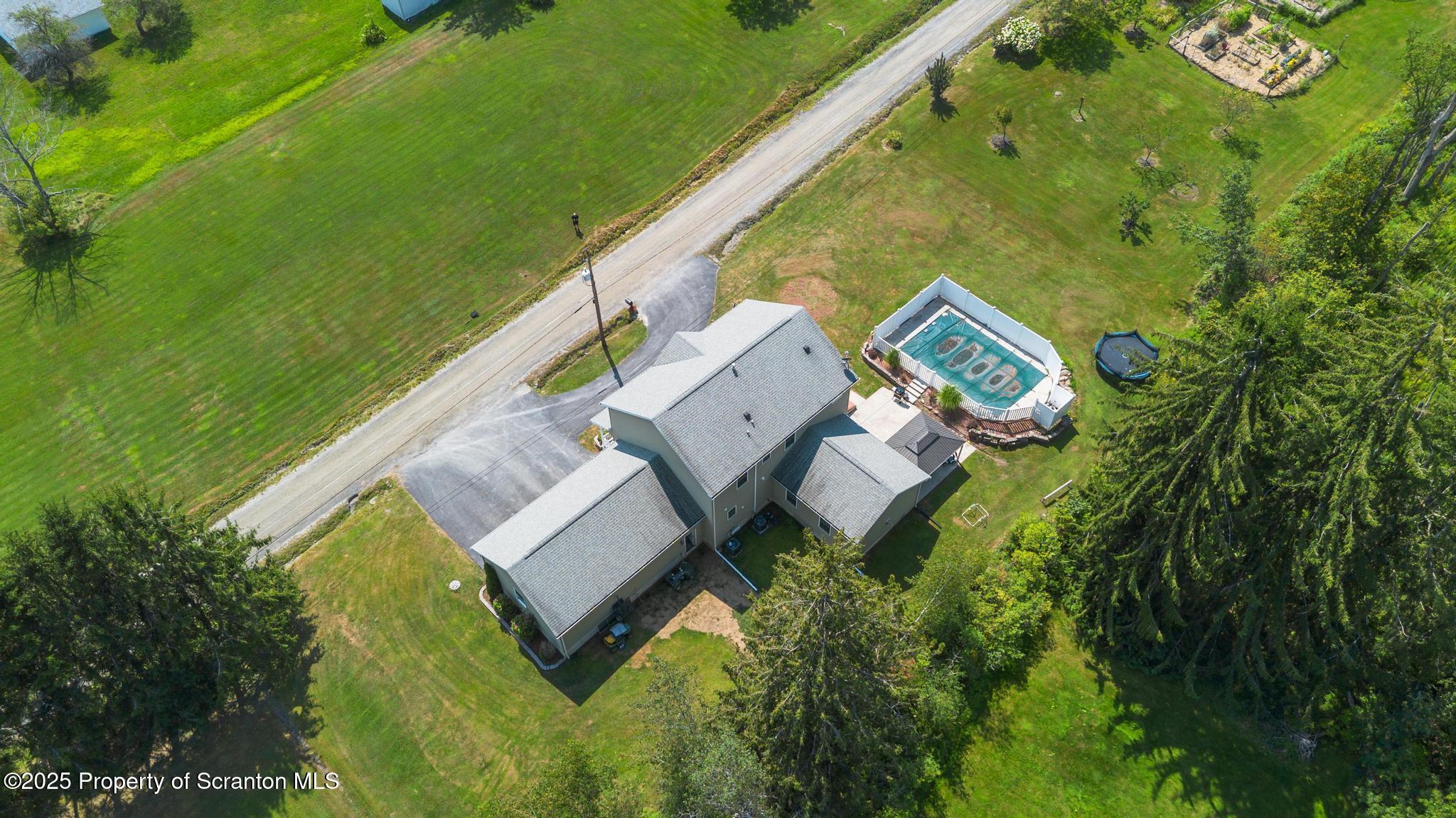 18 Doris Road Scott Township, PA 18447 - Photo 11 of 65 Overhead from rear