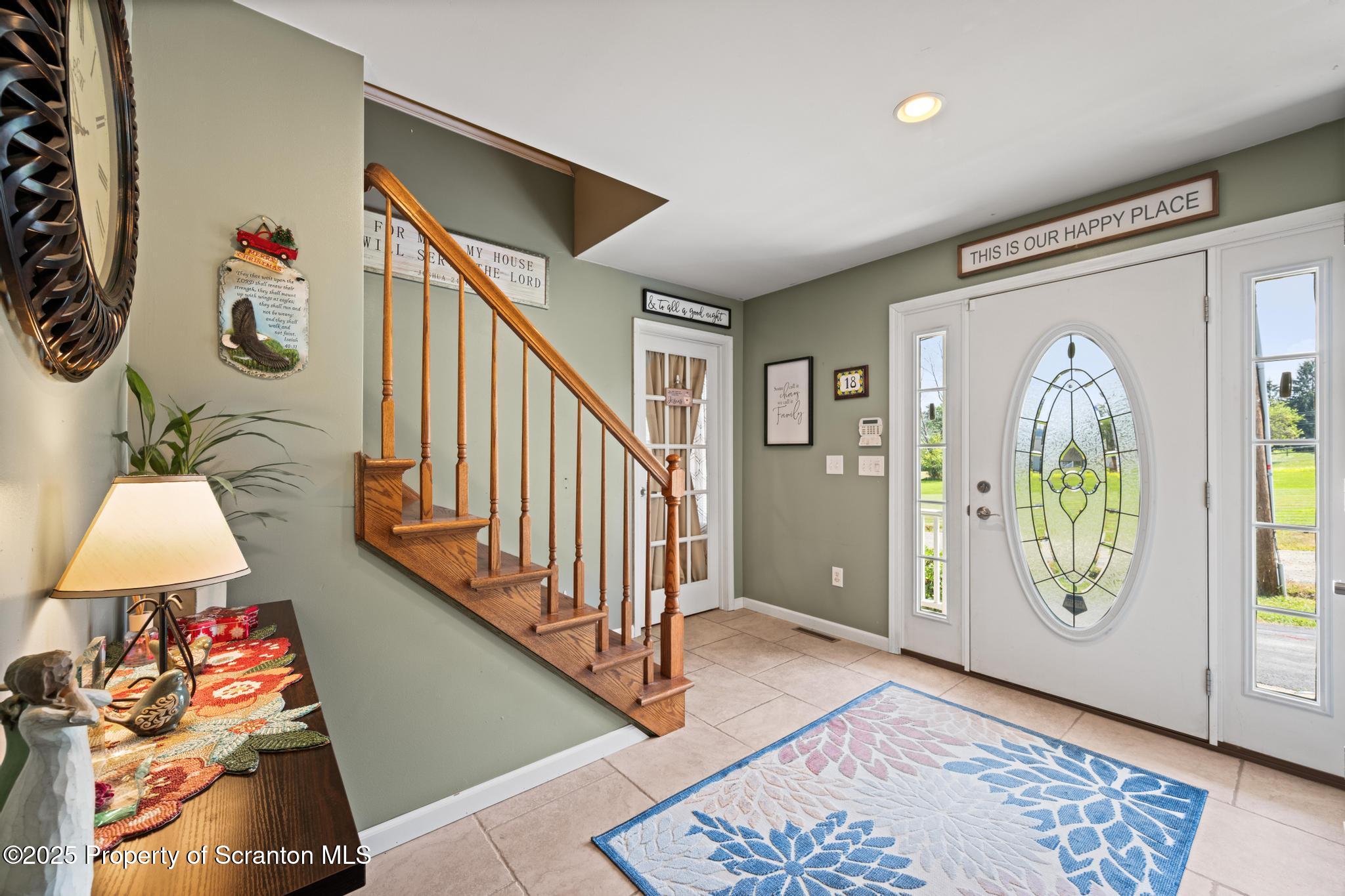 18 Doris Road Scott Township, PA 18447 - Photo 20 of 65 Welcoming foyer beautiful door