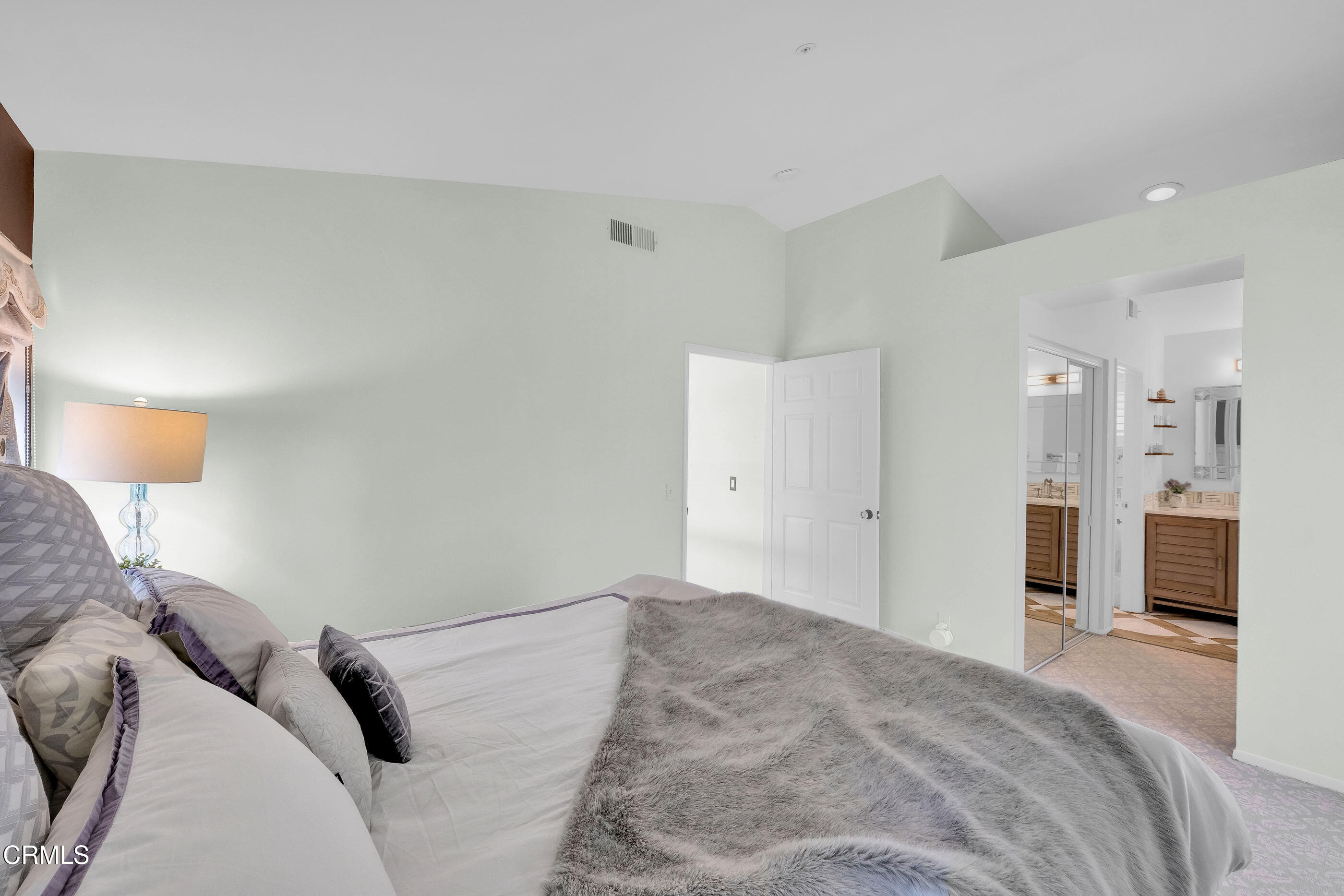 878 Calle La Primavera Glendale, CA 91208 - Photo 17 of 35 a bedroom with a bed and a couch