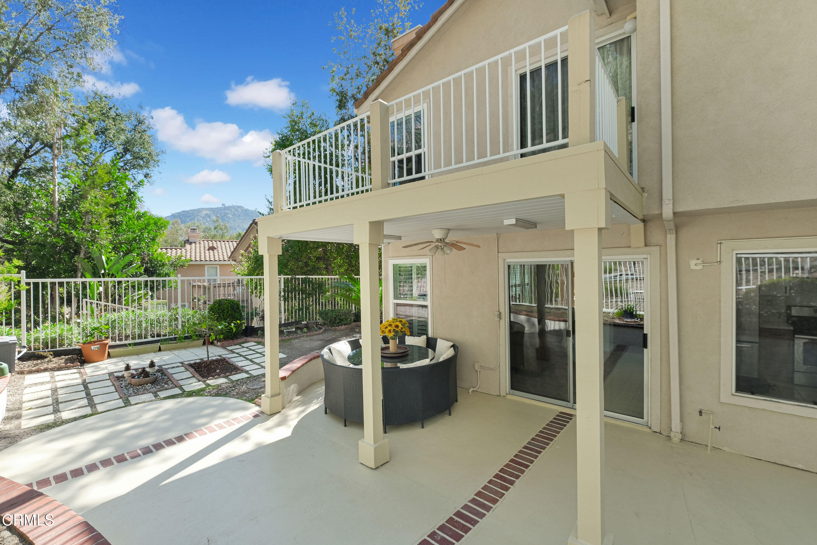 878 Calle La Primavera Glendale, CA 91208 - Photo 28 of 35 a view of a chair and tables in the balcony