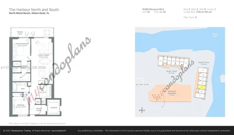 $639,000 | 16385 Biscayne Boulevard, Unit 1019, North Miami Beach, FL 33160
