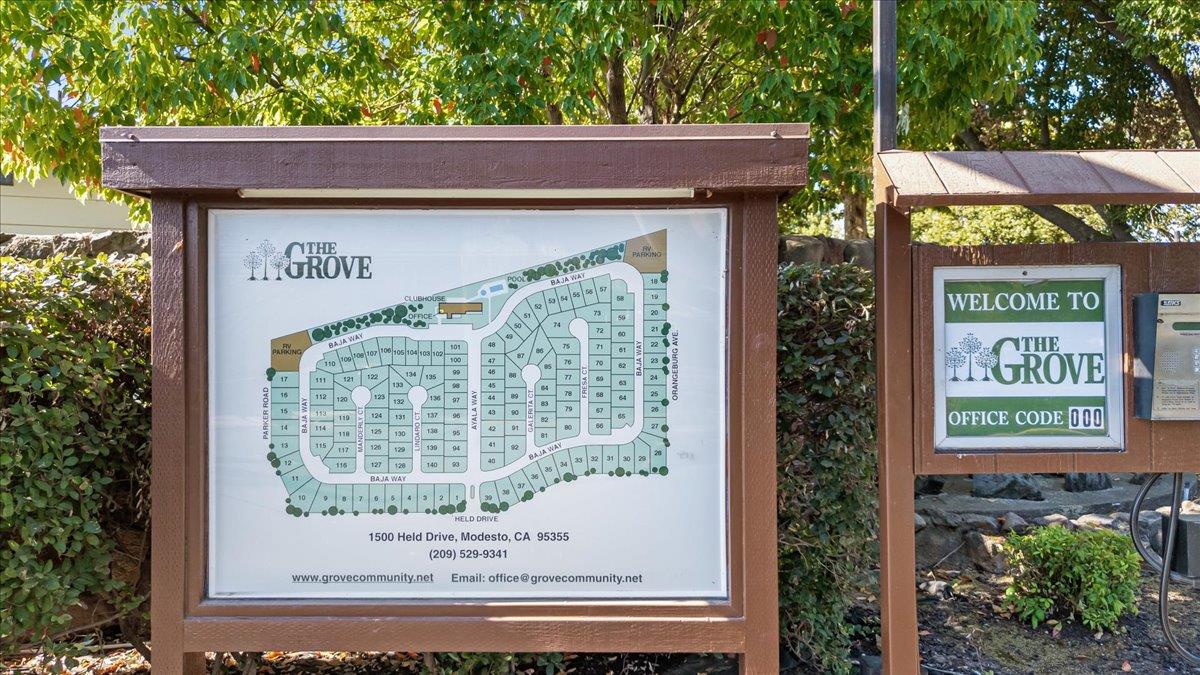 1500 Held Drive, Unit 100 Modesto, CA 95355 - Photo 34 of 59 a view of a sign in a street
