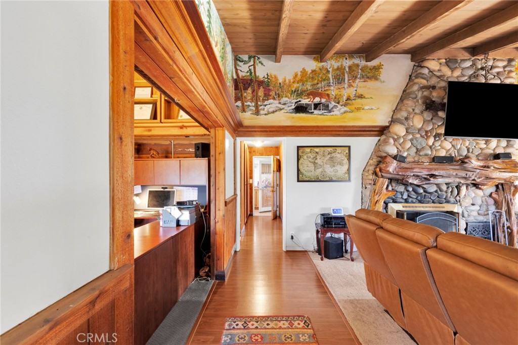 14415 Erie Road Apple Valley, CA 92307 - Photo 16 of 61 a view of living room with furniture and flat screen tv