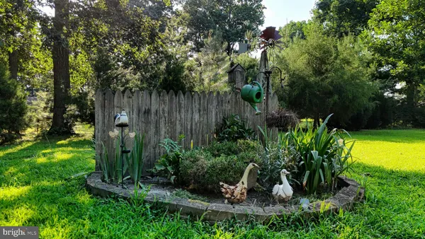 a view of an outdoor space and swimming pool