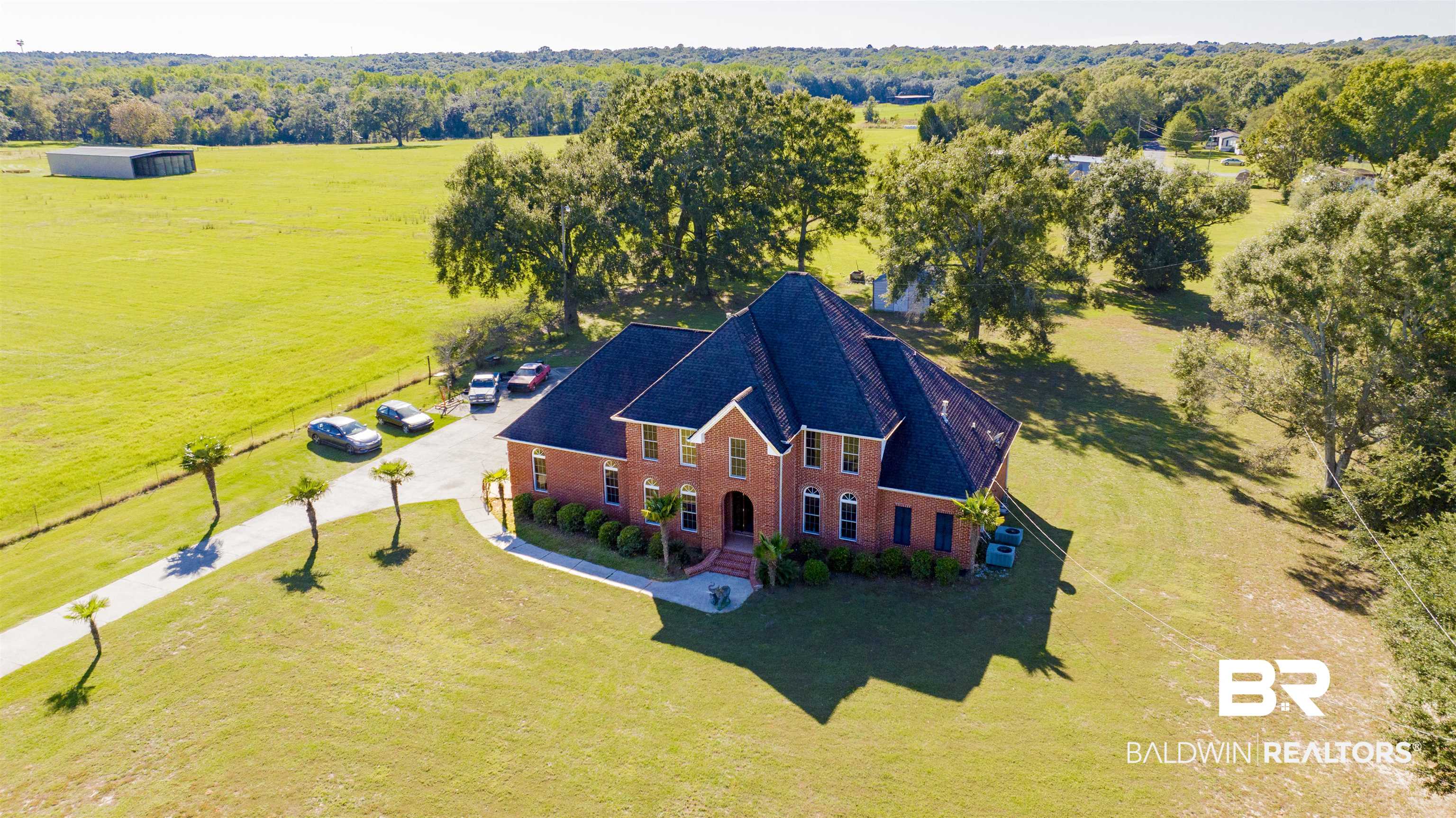 6450 Creel Road Theodore, AL 36582 - Photo 37 of 42 Birds eye view of property with a rural view