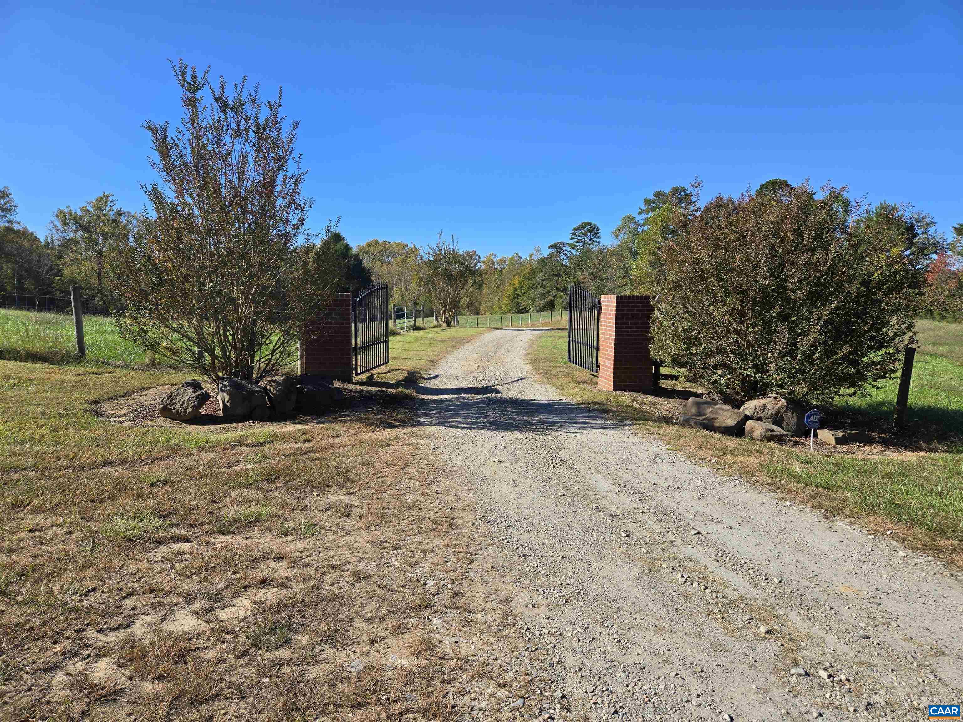 3691 Meherrin Road Meherrin, VA 23954 - Photo 69 of 75 a view of a yard with wooden fence