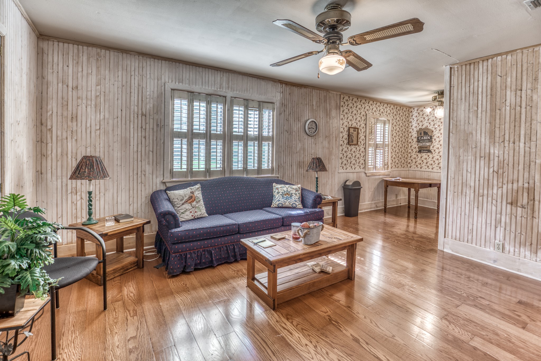 1017 Allen Road Cat Spring, TX 78933 - Photo 32 of 47 a living room with furniture and a large window