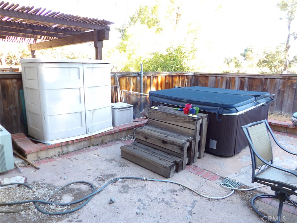 19140 Lahey Street, Unit 4 Porter Ranch, CA 91326 - Photo 21 of 37 a view of a lounge chair in the patio