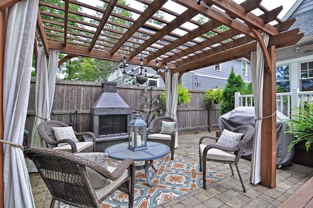 63 Wawela Park Road Webster, MA 01570 - Photo 13 of 30 a view of a patio with couches table and chairs