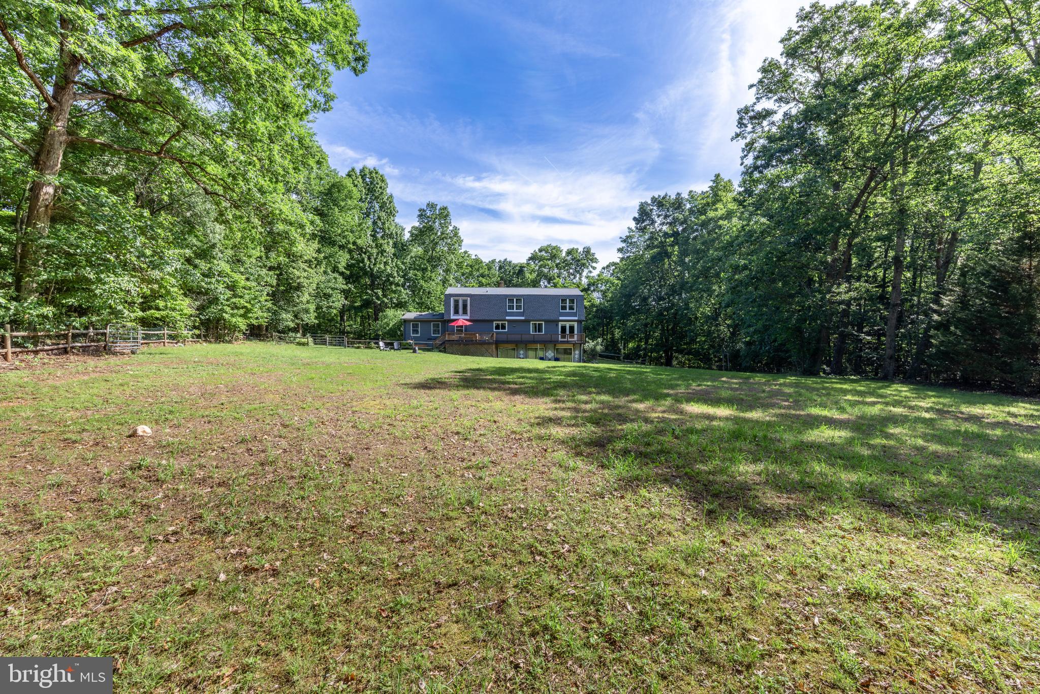 19306 Frazier Road Culpeper, VA 22701 - Photo 44 of 49 View from back fenced in area.