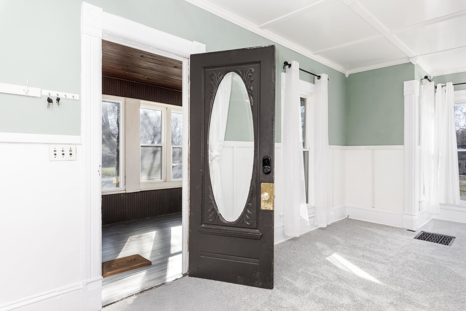 26 Lafayette Street Saunemin, IL 61769 - Photo 13 of 38 a view of front door with entryway