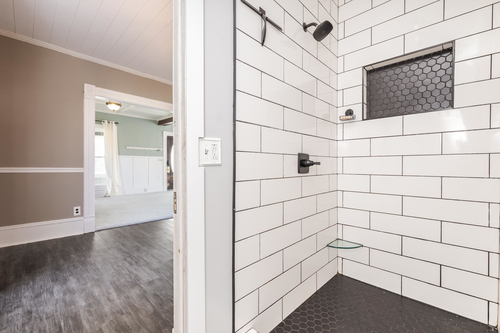 26 Lafayette Street Saunemin, IL 61769 - Photo 20 of 38 a bathroom with a shower