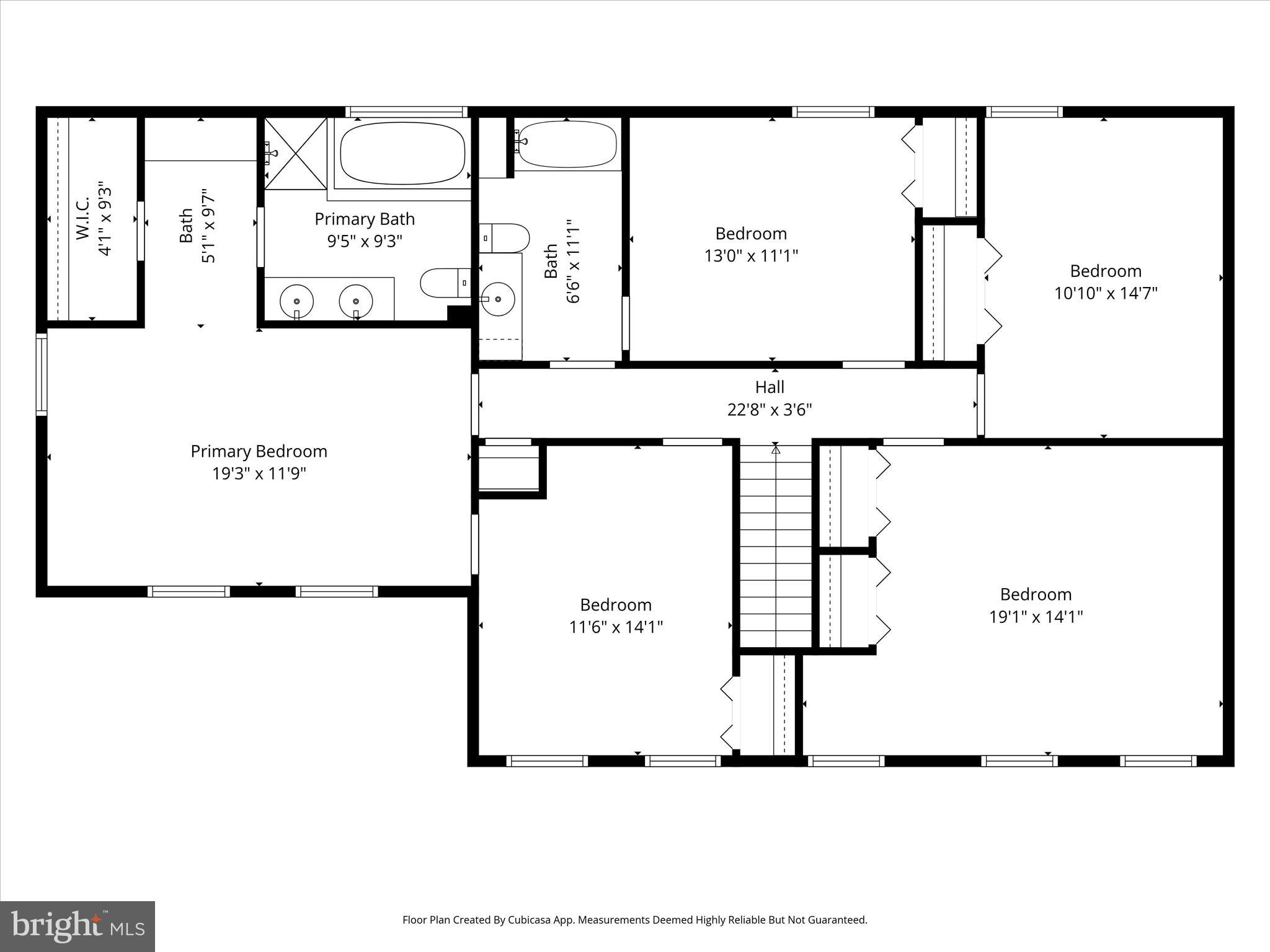 10410 Labrador Loop Manassas, VA 20112 - Photo 68 of 69 3rd_floor_10410_labrador_loop_manassas_with_dim