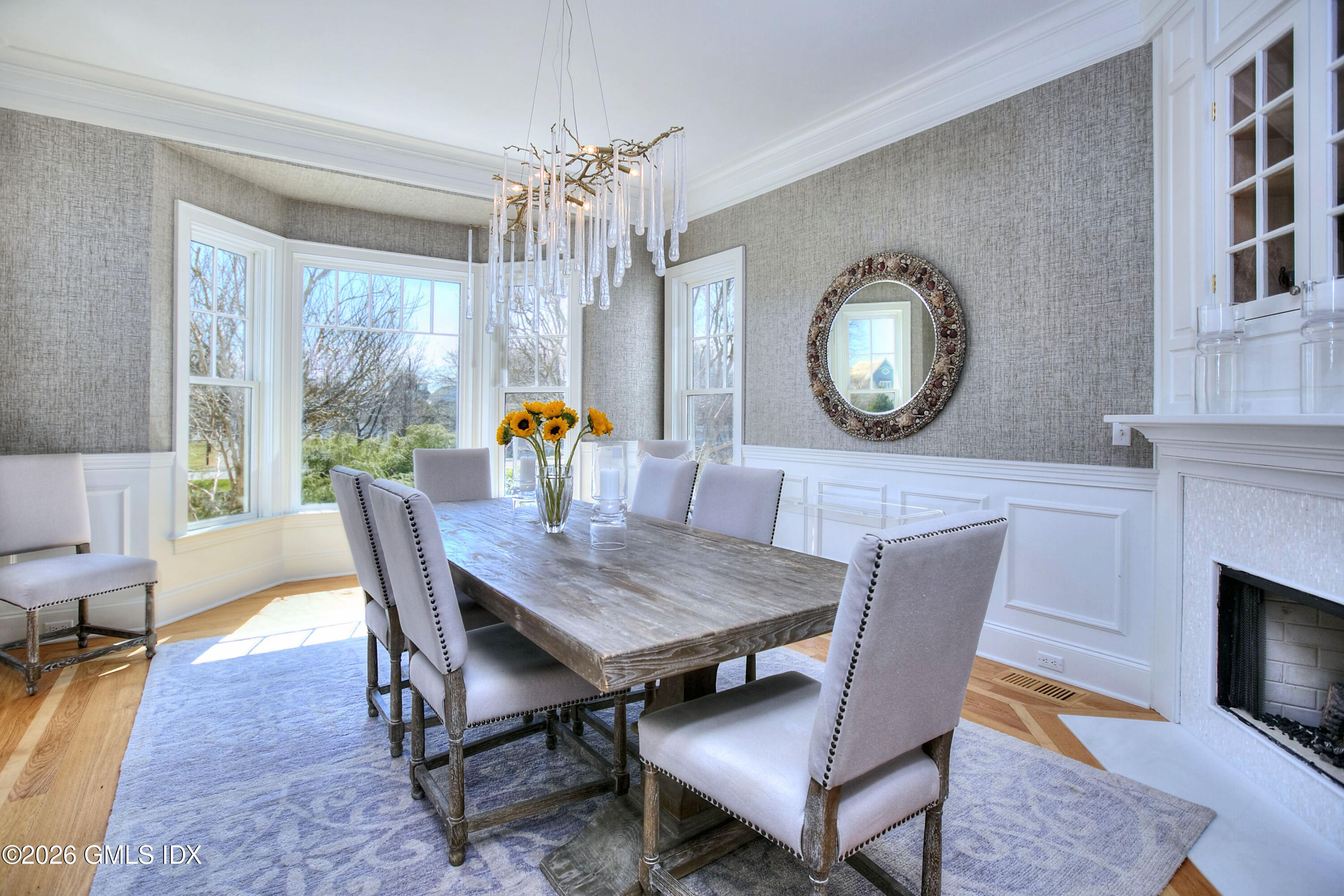 3 Shorehaven Road Norwalk, CT 06855 - Photo 8 of 40 a view of a dining room with furniture window and wooden floor