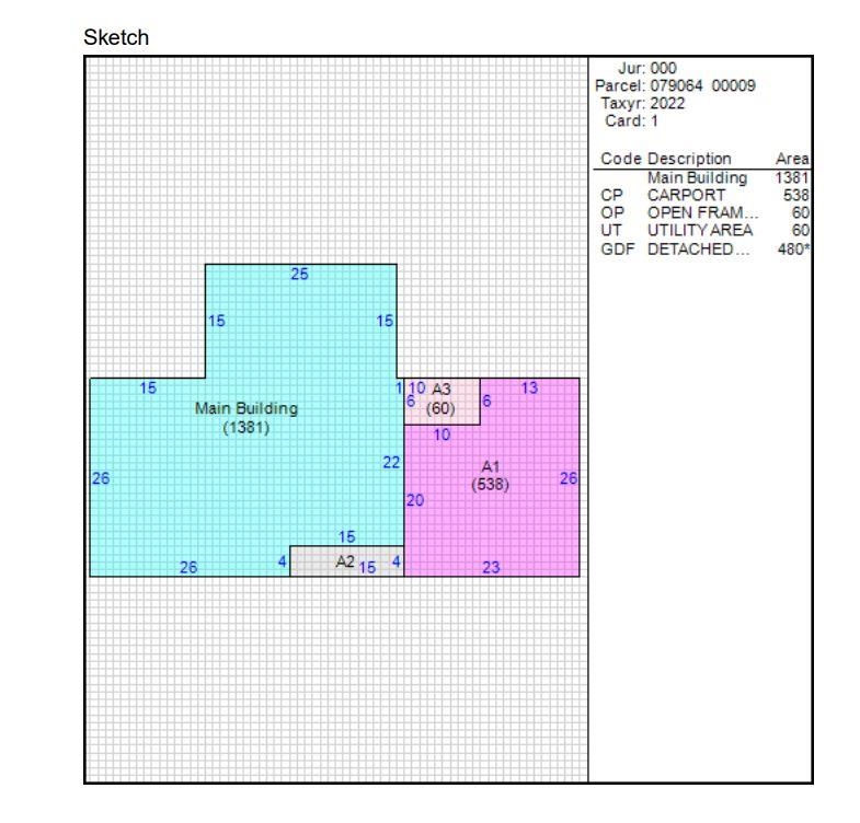 1588 Butterworth Road Memphis, TN 38116 - Photo 25 of 25 Floor plan