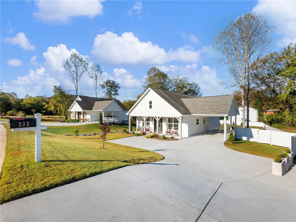 232 Campbell Street Cleveland, GA 30528 - Photo 27 of 37 a view of a house with swimming pool