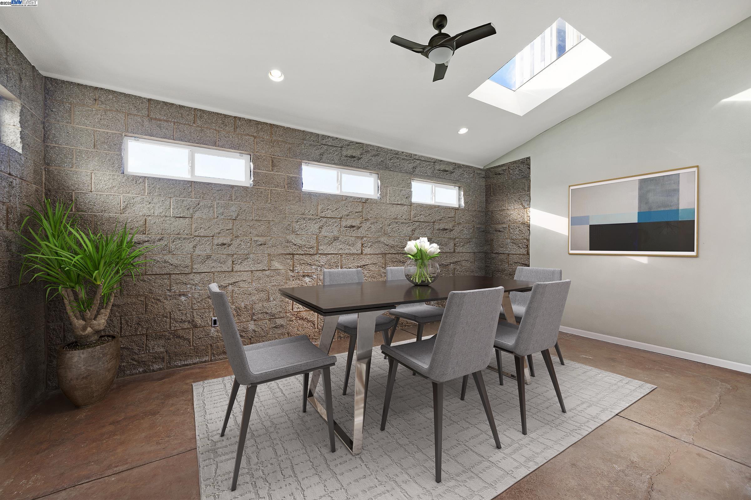 17011 North Midway Road Tracy, CA 95377 - Photo 23 of 52 a view of a dining room with furniture and a potted plant