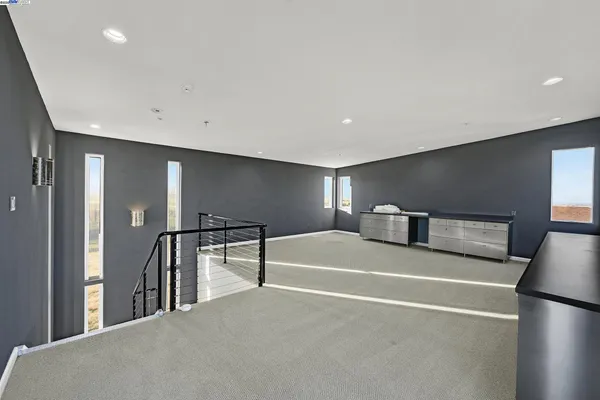 a view of an ocean with beach and ocean view