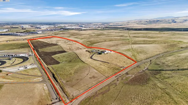 an aerial view of a ocean view