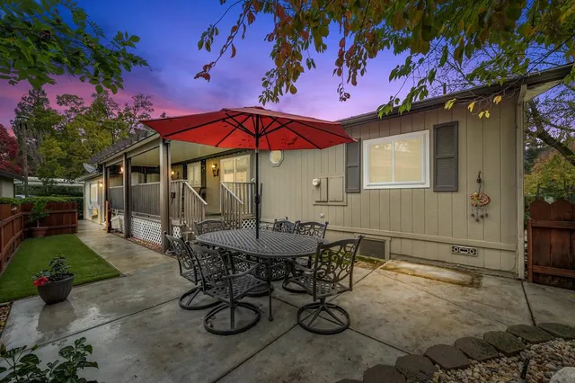 a house with a small yard