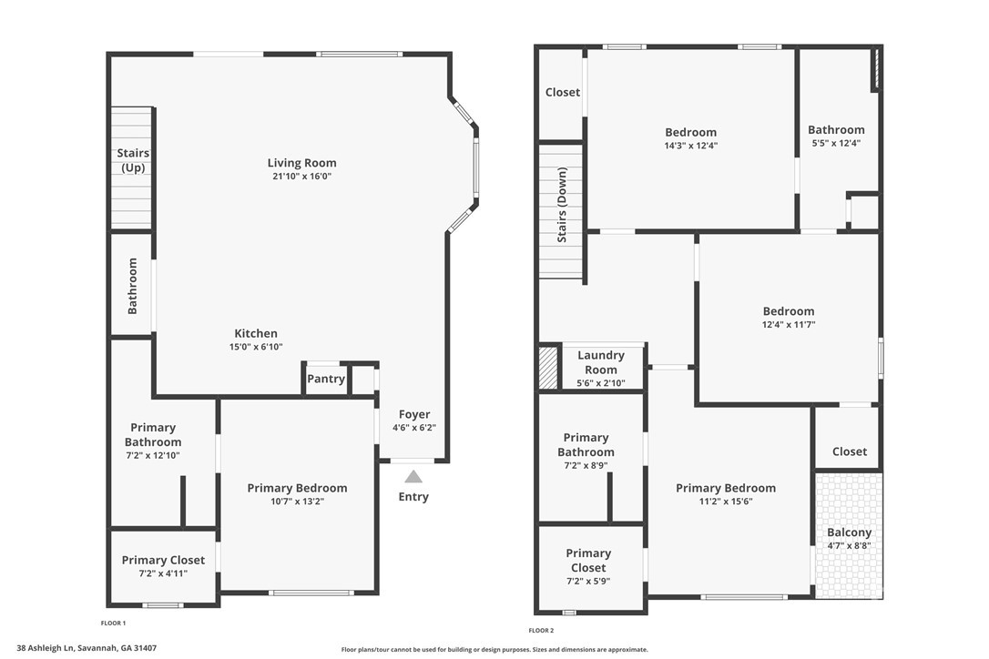 38 Ashleigh Lane Savannah, GA 31407 - Photo 52 of 52 Floor Plan