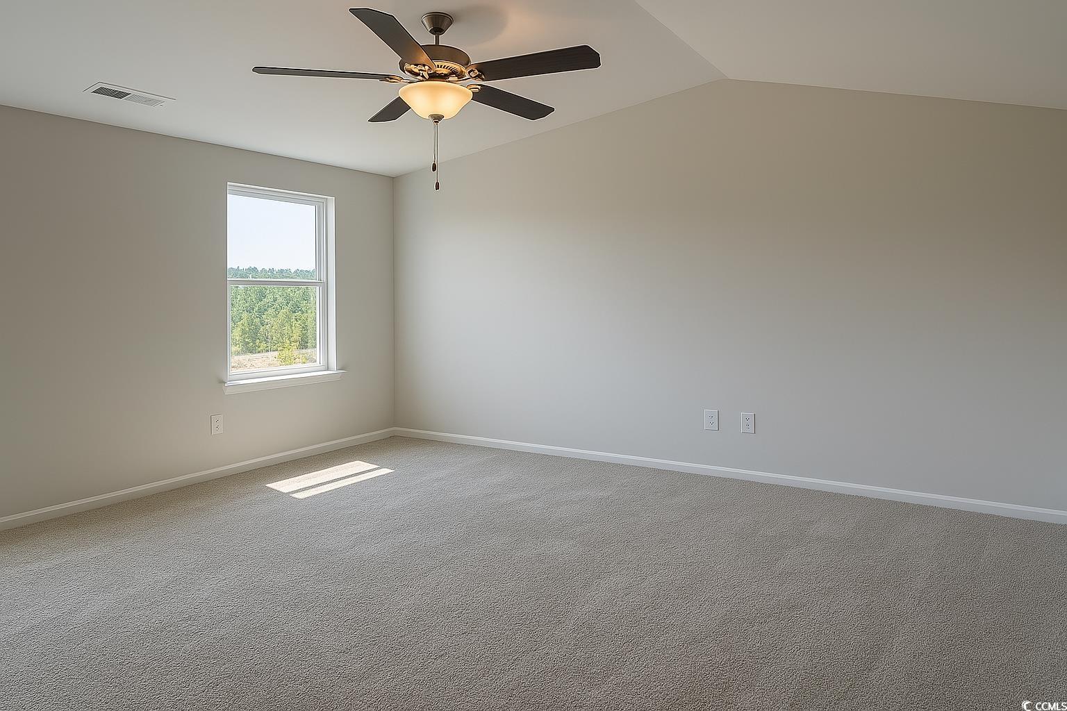 1486 Hardwick Road Conway, SC 29526 - Photo 7 of 8 Empty room featuring visible vents, carpet floors,