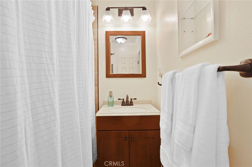 222 8th Street Seal Beach, CA 90740 - Photo 37 of 41 Bathroom in upper apartment.