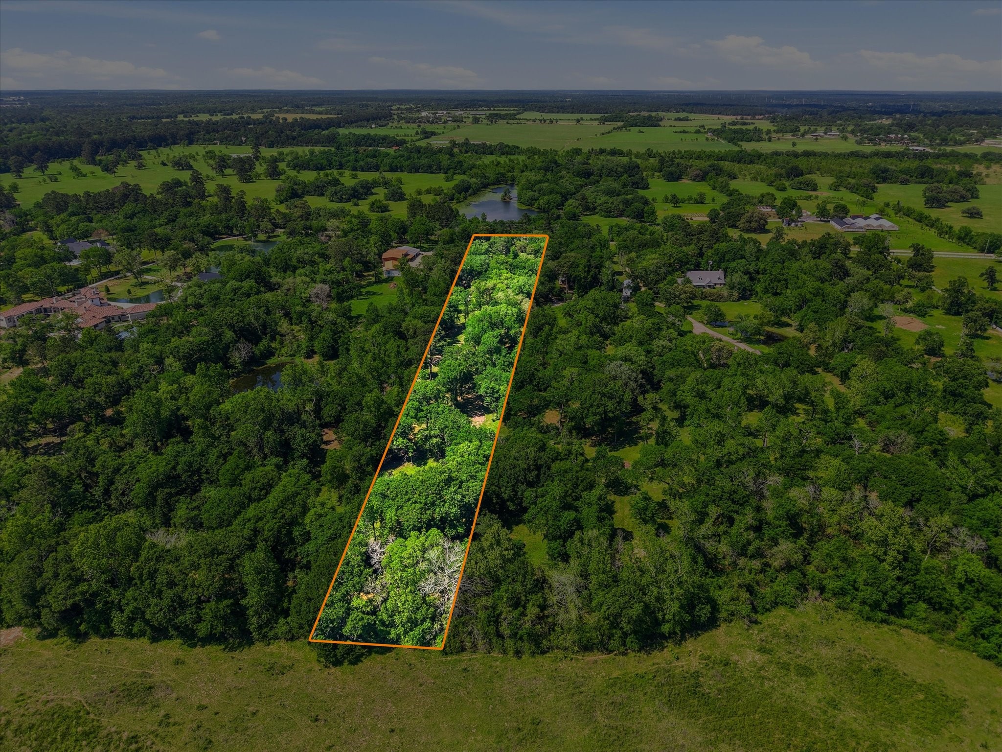 27855 Kresdorn Road Hockley, TX 77447 - Photo 21 of 24 an aerial view of a yard