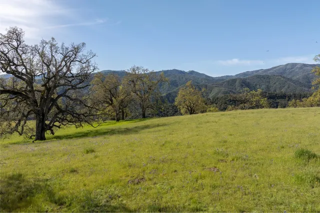 a view of lake and mountain