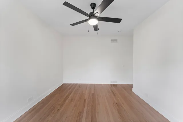 wooden floor in a room