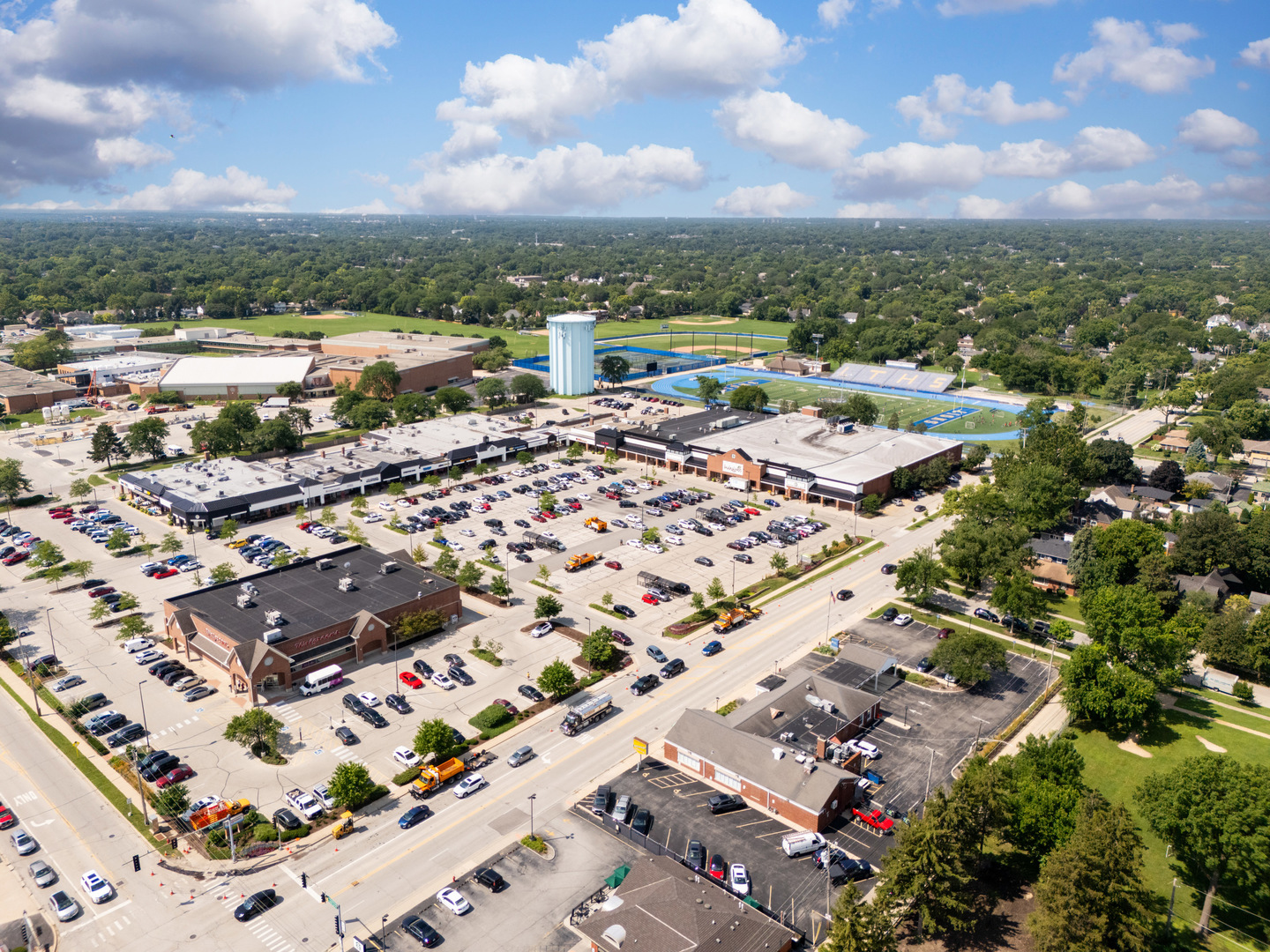 208 47th Street Western Springs, IL 60558 - Photo 47 of 53 an aerial view of multiple house