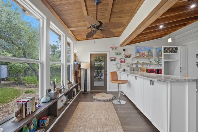 a kitchen with a stove and a sink