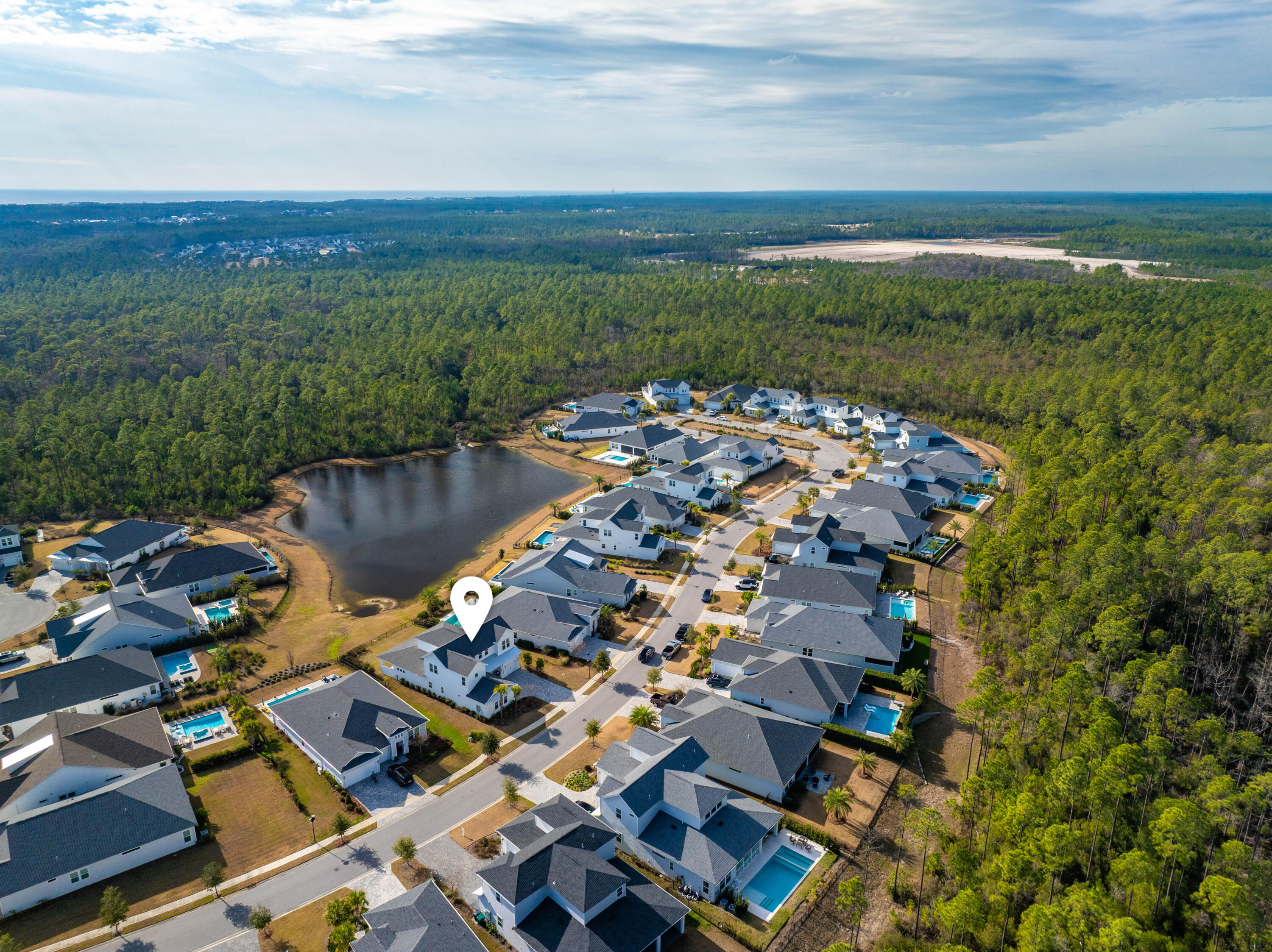 315 West Lafayette Rd Inlet Beach Inlet Beach, FL 32461 - Photo 69 of 81 315 W Lafayette Aerial Marked-8