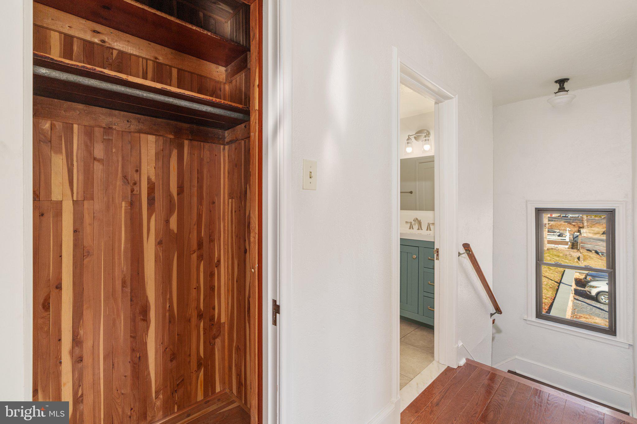 20 Easton Road Riegelsville, PA 18077 - Photo 18 of 24 Upstairs hall cedar closet