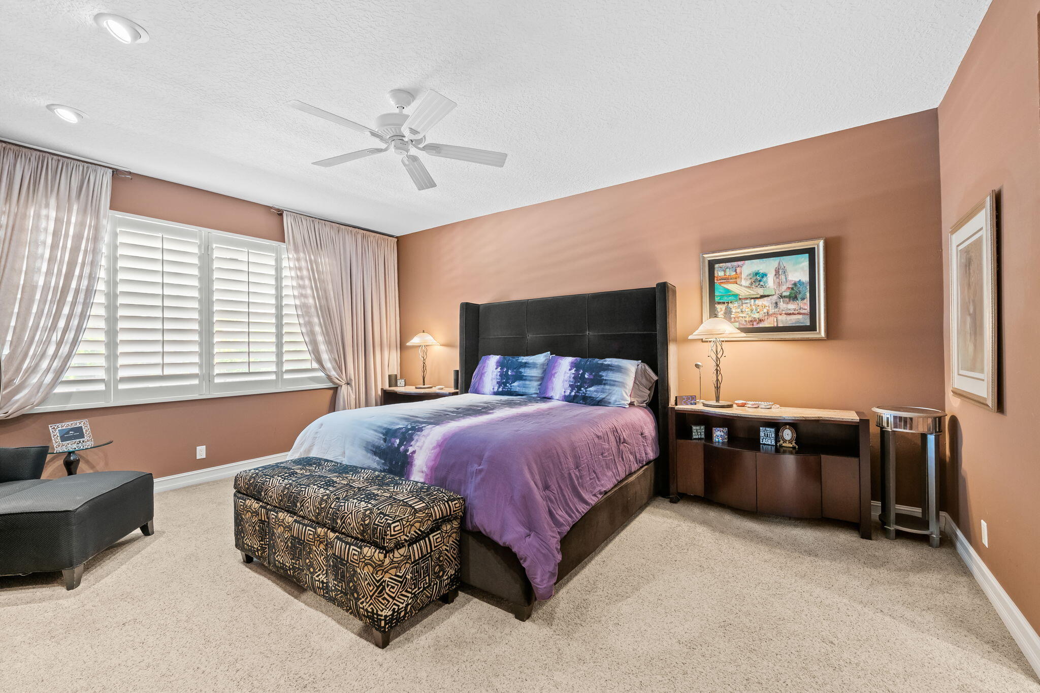 12781 Yardley Drive Boca Raton, FL 33428 - Photo 18 of 55 a bedroom with a bed couch and window