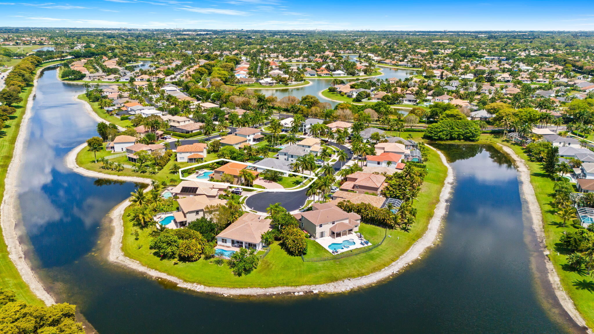 12781 Yardley Drive Boca Raton, FL 33428 - Photo 35 of 55 Aerial View