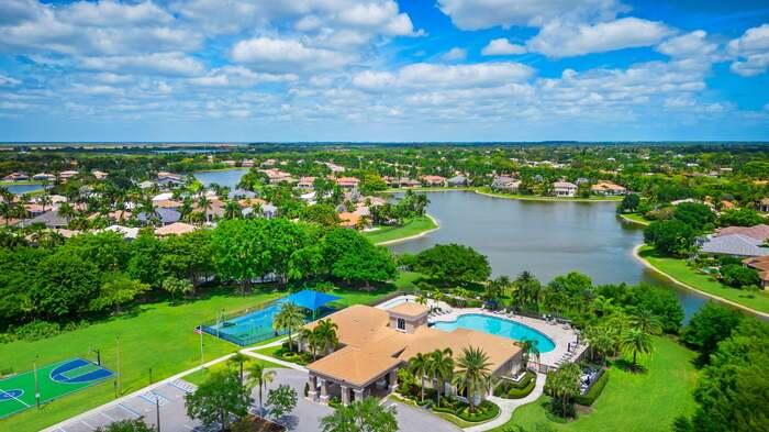 12781 Yardley Drive Boca Raton, FL 33428 - Photo 40 of 55 Aerial Community Clubhouse