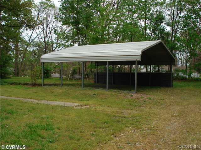 6225 Bliley Road Richmond, VA 23225 - Photo 9 of 10 Exterior Front - Carport in Rear Yard