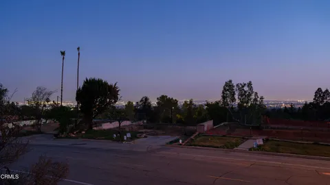 a view of outdoor space with garden view