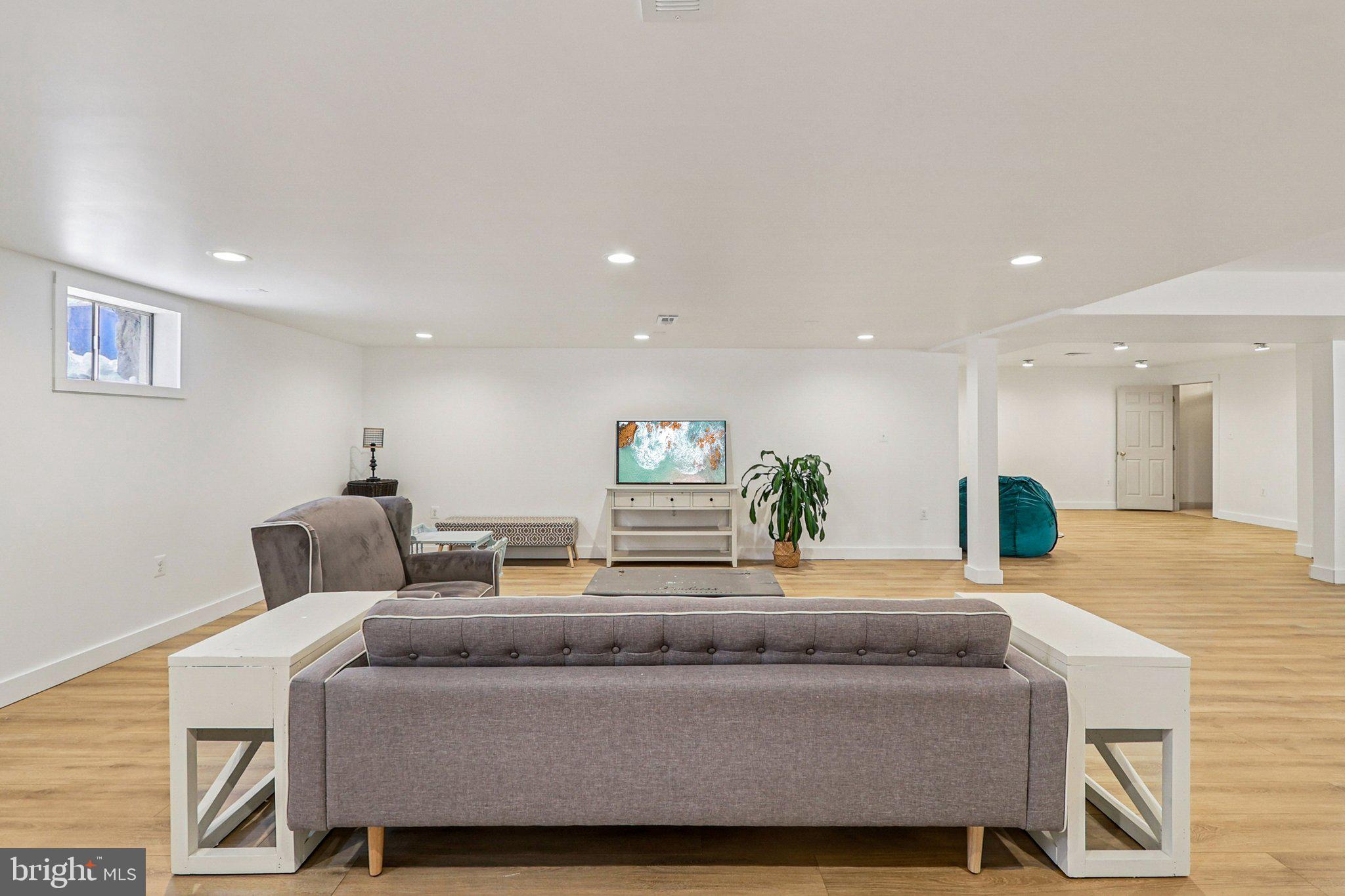 19075 Foxgreen Circle Leesburg, VA 20175 - Photo 53 of 71 a living room with a couch and a potted plant