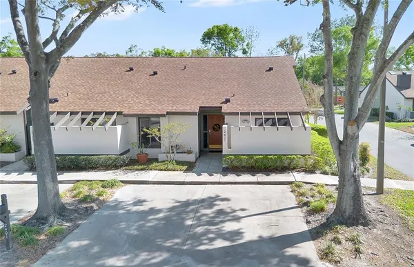 front view of house with a yard